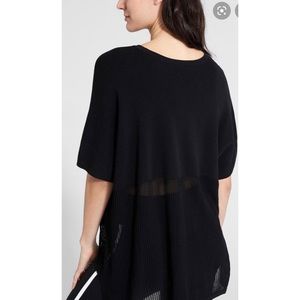 Athleta Kahala Pullover Black, size S